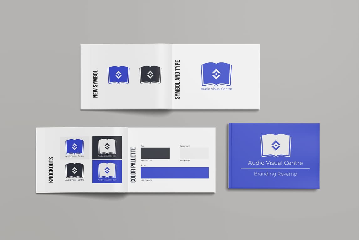 Audio Visual Centre Education Branding, Editorial, Graphic Design, Print design detail 3 — MBB, Malta