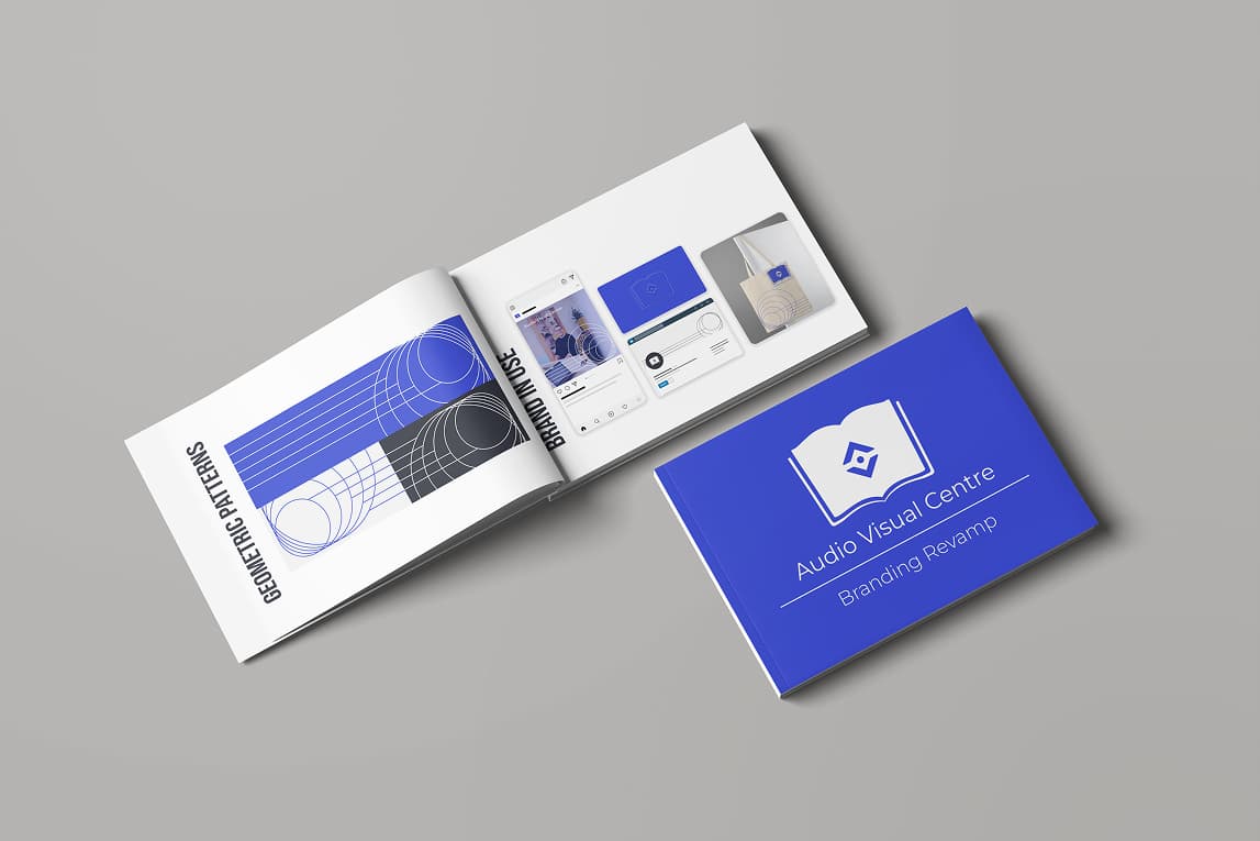 Audio Visual Centre Education Branding, Editorial, Graphic Design, Print design detail 4 — MBB, Malta