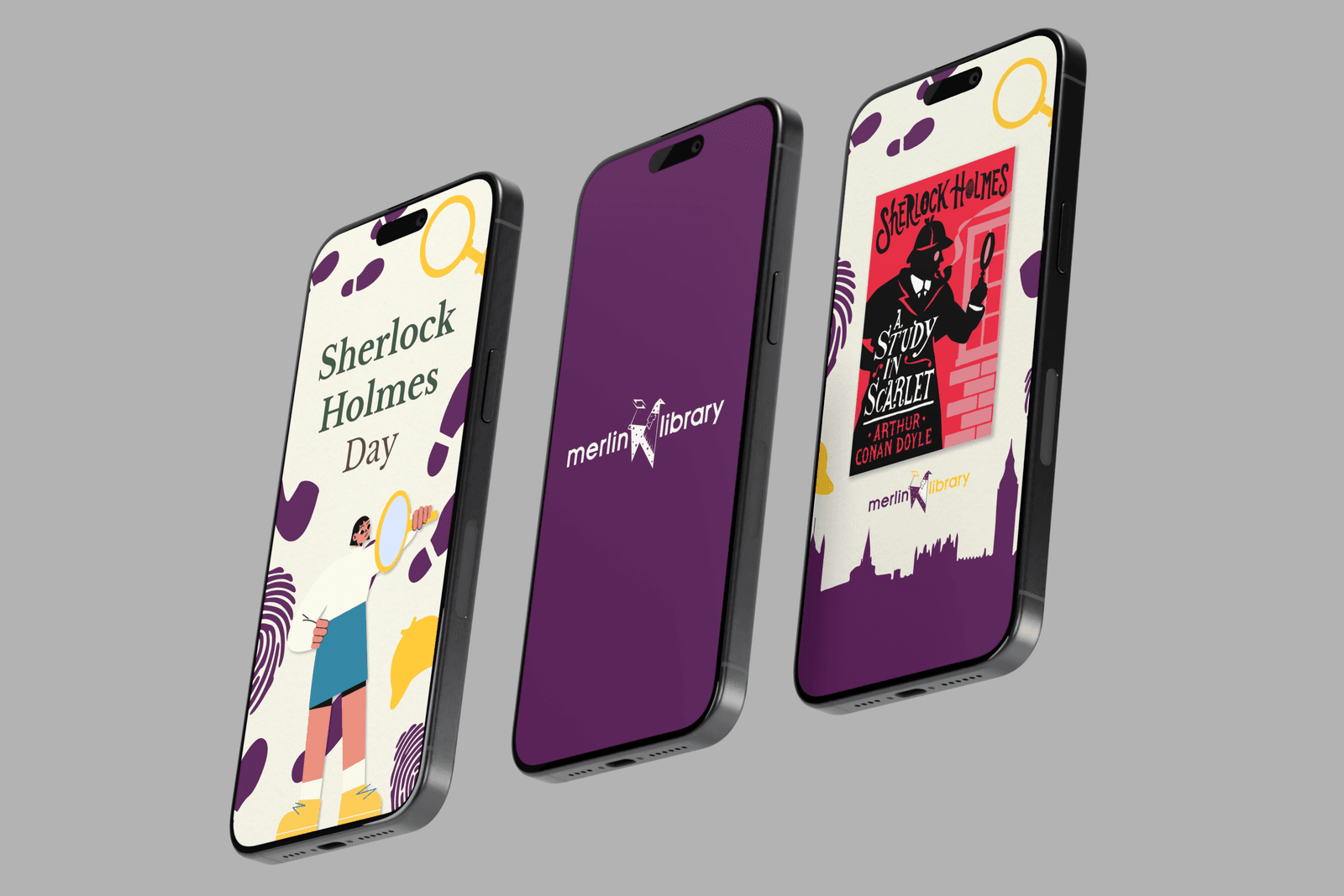 Merlin Library Retail Graphic Design, Illustration, Print, Social Media design detail 10 — MBB, Malta