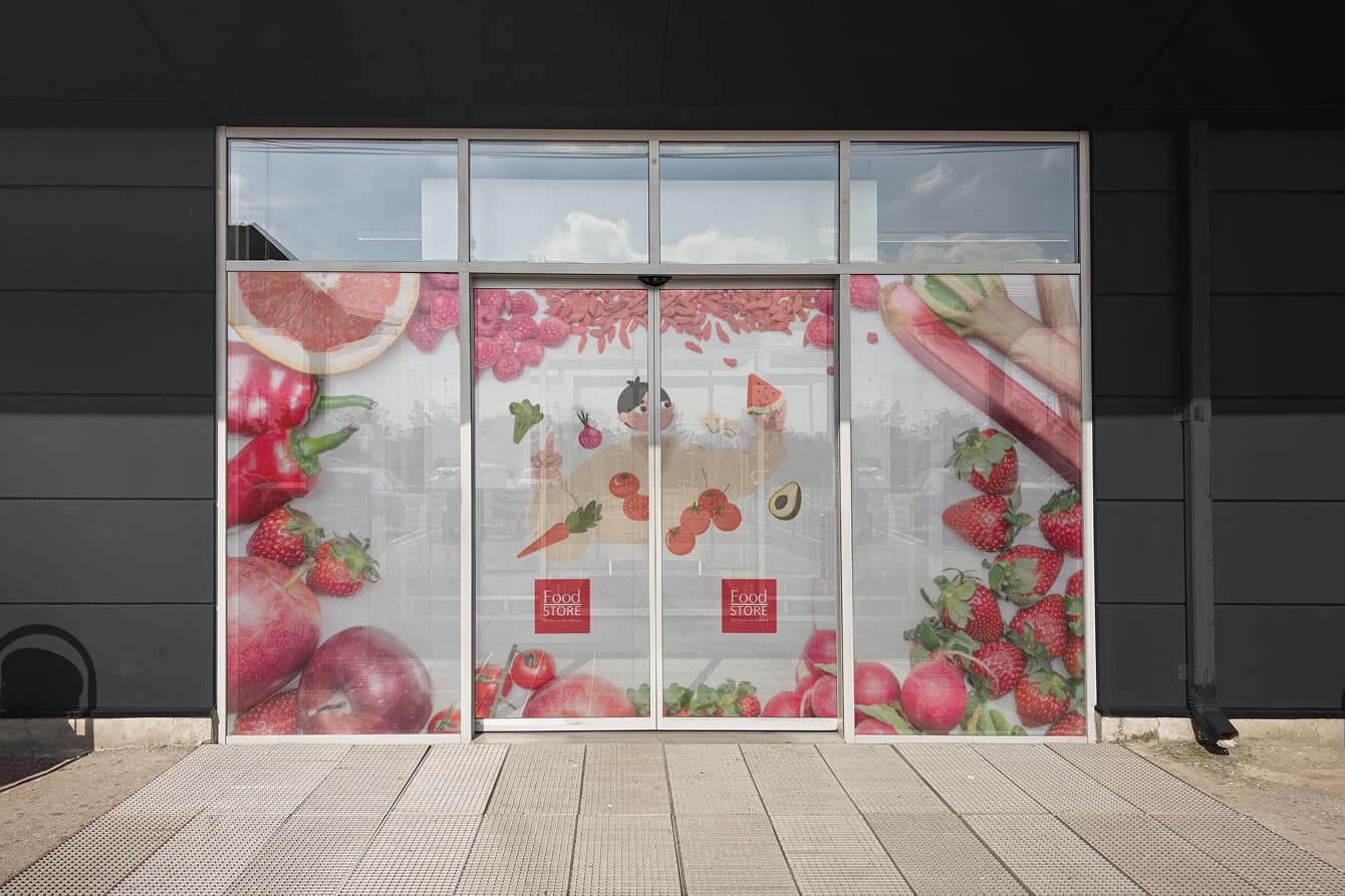 FoodSTORE Retail Graphic Design, Illustration, Print design detail 4 — MBB, Malta