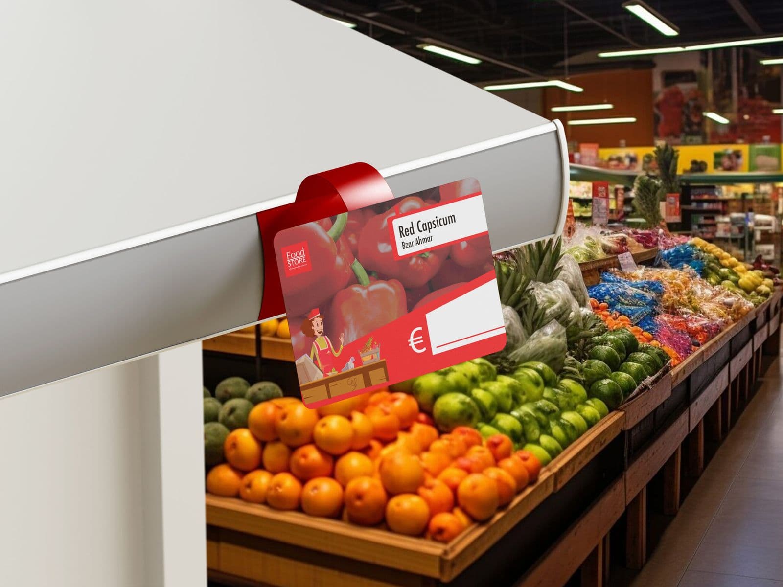 FoodSTORE Retail Graphic Design, Illustration, Print design detail 3 — MBB, Malta