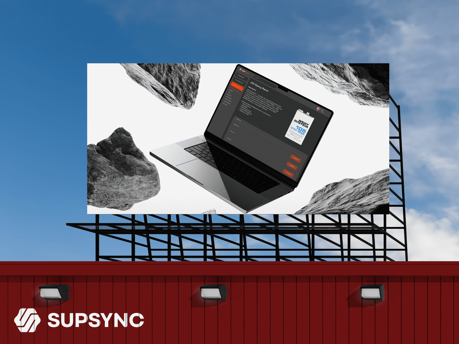 SUPSYNC Tech Animation, Branding, UX/UI design detail 1 — MBB, Malta