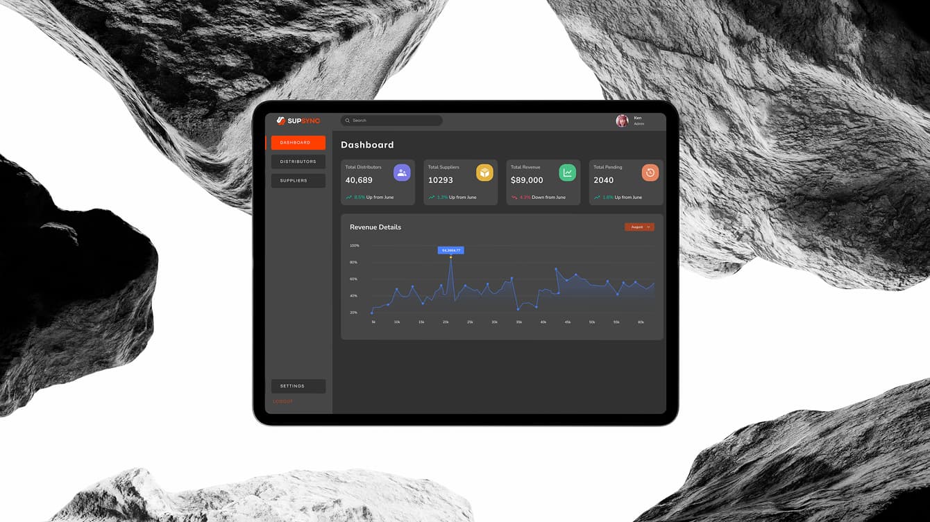 SUPSYNC Tech Animation, Branding, UX/UI design detail 7 — MBB, Malta