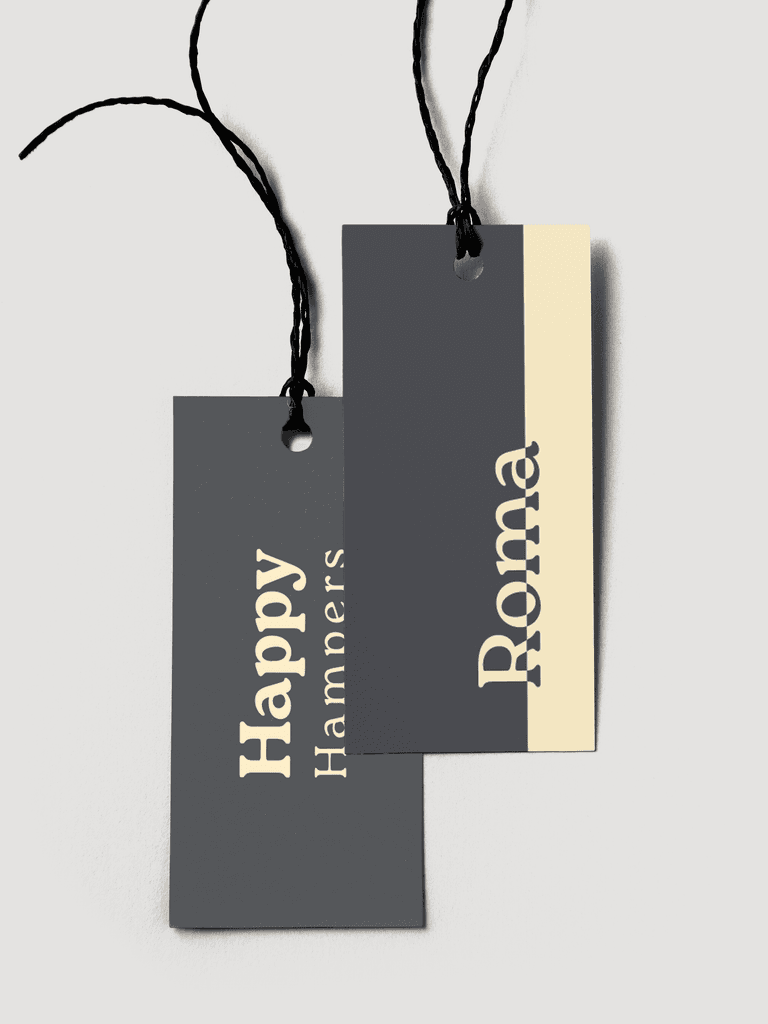 Happy Hampers — Retail Branding, Editorial, Print project by Michele Borg Bonaci, Malta