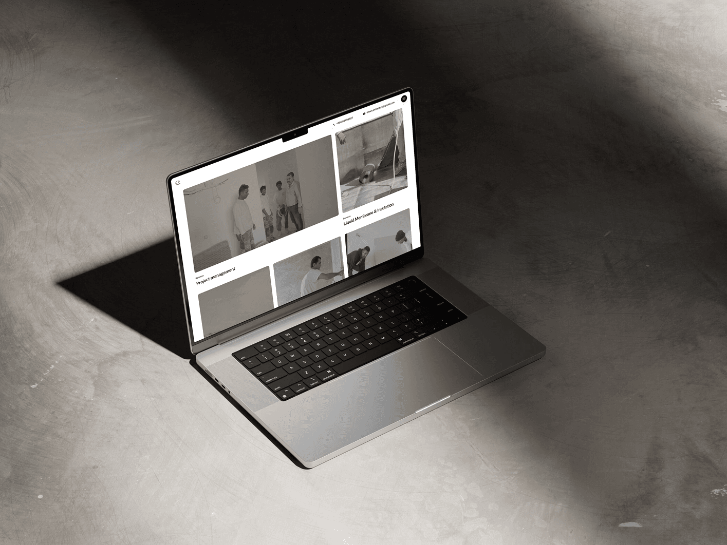 Shaw Contractors Turnkey Services Websites design detail 4 — MBB, Malta