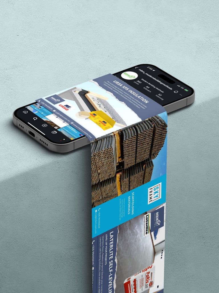 Modern Building Methods Turnkey Services Graphic Design, Print, Social Media, Videography, Websites design detail 3 — MB